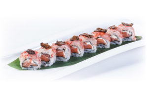 Amaebi-tartufo-roll